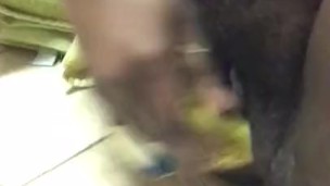 Banana makes me flood floor with squirt 