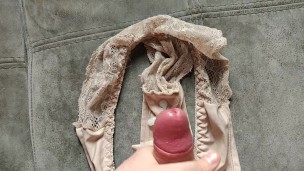 Cum on my daughter dirty panties