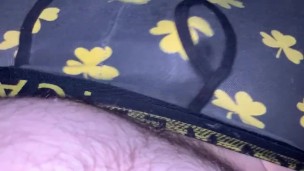 Cumming in my boxers then putting them back on before bed