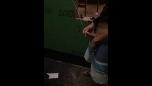 Hosin down the decks with ma gal pal