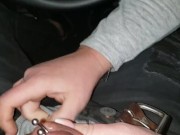 Cheating wifes 2nd tinder car blowjob part 1 1/16