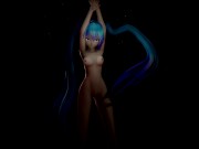 MMD R18+ Miku Micro bikini Excuse me 9/16