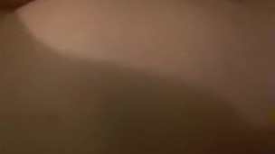 Cute girl dances around and plays with dildo