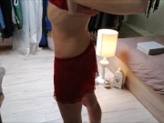 my christmas'eve part two choosing the shoes and dress 7/16