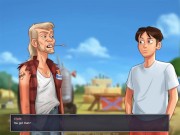 SummertimeSaga DEBBIE'S KISSING LESSON-PART 54 By MissKitty2K 16/16