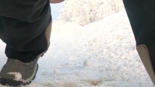I pee outside at minus 20 ° C in Lapland
