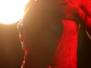 Sexy freak in red promo video 