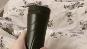 Fucking my fleshlight - Part 2: Hard fucking and loud moaning