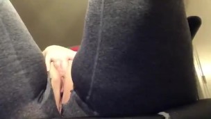 I Couldn't Wait To Play With My Wet Pussy (Ripped Leggings Squirting)