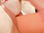 BBW TAKING HUGE DILDO,SHE LOVES PLEASURING HERSELF