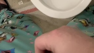 Casual morning pee