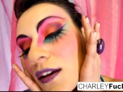 Big tittied Charley Chase teases you with her sultry body!