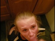 I Fucked The Neighbor Girl!! Husband Almost Caught Us With Cum On Her Face 15/16