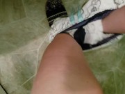 Nasty Milf Pisses In Bathroom Sink Before Bed 6/16