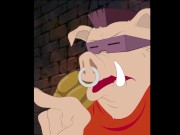 April O'Kneel - Redhead journalist gets fucked by gangsters 4/16