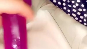 Naughty Teen Plays With Wet Pussy on Snapchat
