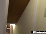 Maria on the cock of Valentina's boyfriend 1/16