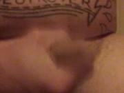 TATTOOED ROCKER BLOW'S BIG LOAD
