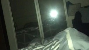 HARD THICK CURVED COCK BUSTS NUT WHILE FRIEND IS NEXT TO HIM 