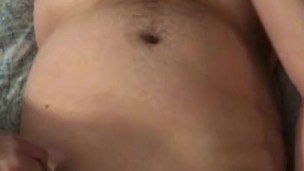 Eating ass while jerking off