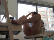 Dani Daniels . com - Editing Porn and Masturbating To It 3/16