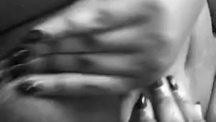 Massaging my pussy with oil
