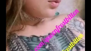 The Queen's wet tits