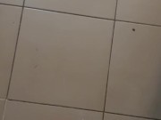 Cumming on  floor