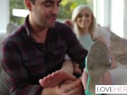 Stepmom Gia DiMarco fucks her stepdaughters boyfriend 2/16