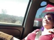 Playing for trucker - Screenshot 16 of 16 - Masturbation