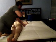 Naked Oily Massage with Close Up Pussy Eating and Sex 1/16