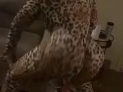 Big Ass Ebony Twerking in Bodysuit