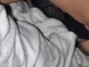 StepDaughter seduces Stepfather while he in bed ...shhh  dont tell mom 3/16