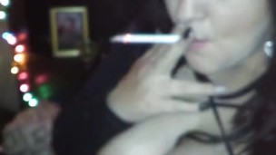 Webcam slut smoking blowjob 120's 