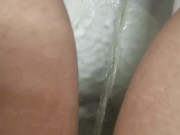 Girl Peeing In Public Bathroom