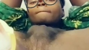 19 yo playing with his ass while having company