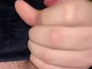 Slow-mo | throbbing cock cum shot 