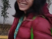 Enseñando tetas en público 7/16