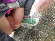 A Piss Beside The Car In The Rain 11/16