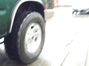 A Piss Beside The Car In The Rain 4/16