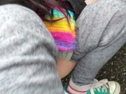 A Piss Beside The Car In The Rain 9/16