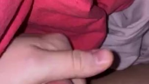 Wake up with a hard on now wanking