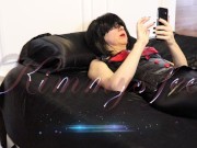 femdom cock cage slave 2 minutes cum challenge (failed) DAY#6 1/16