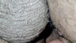Ebony bbw red crotchless panties fuck part2 asmr by bhm