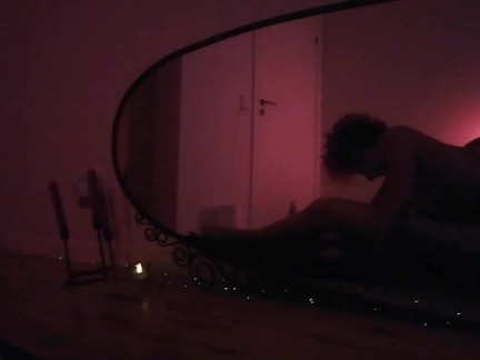 Katia taking a tantra massage to the next level