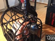 Queen Dominatrix Frida (Slave in a Cage) 5/16