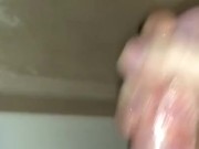 Jacking off in the shower 10/16