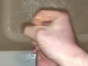 Jacking off in the shower 2/16