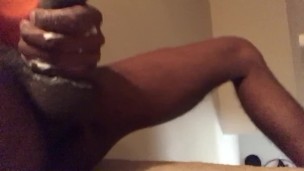 LOTION MASTURBATION ON STEPS SOLO MALE