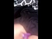 Teen Cums And Squirts on Dildo